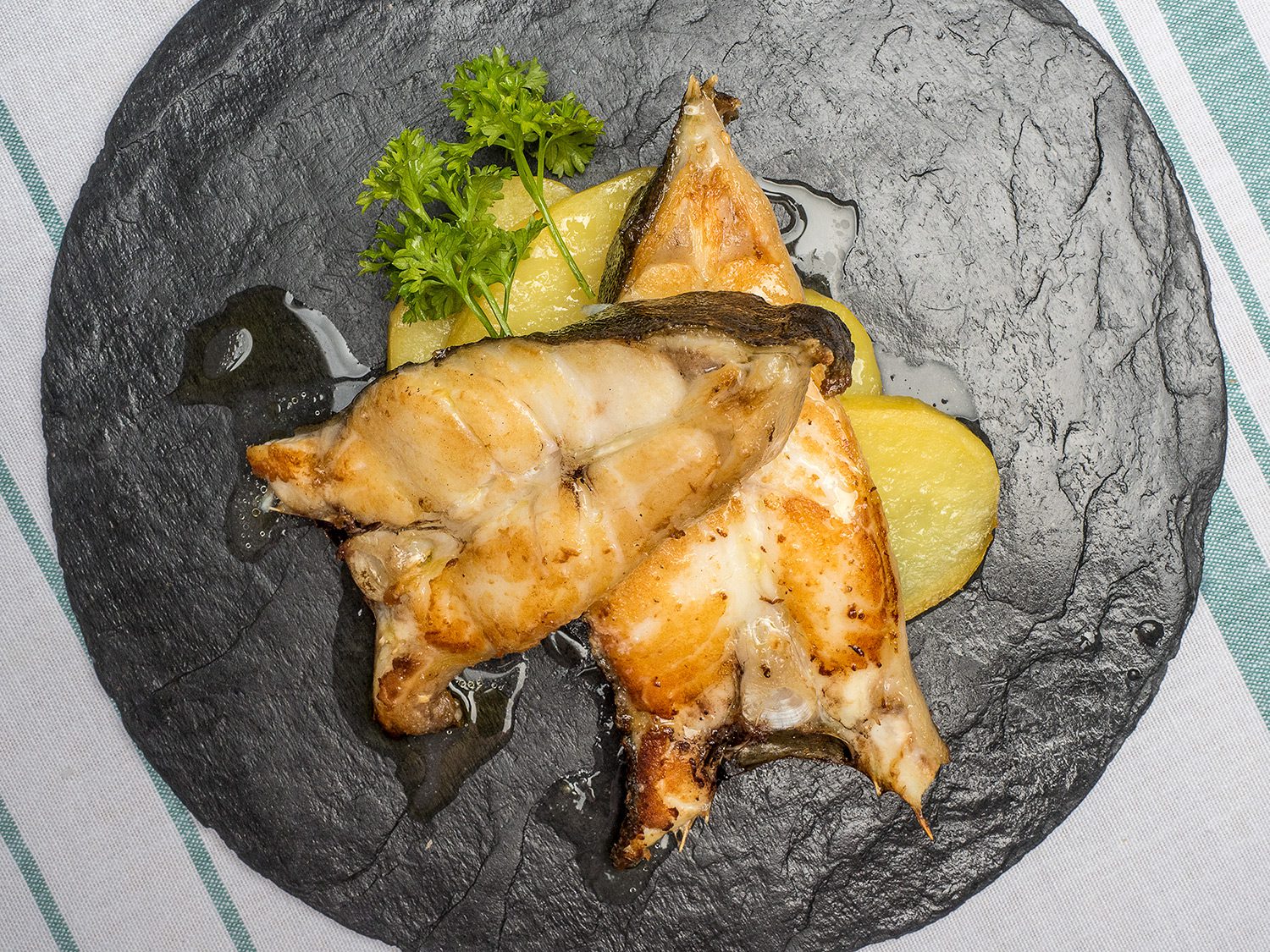 Rodaballo salvaje en Restaurante Gallego en Madrid